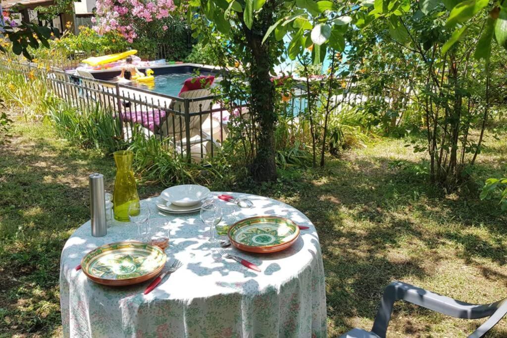 Appart Independant, 1 Lit Deux Personnes Et 1 Appoint Piscine Jardin Direct Gare Aeroport Et Jardin 툴루즈 외부 사진