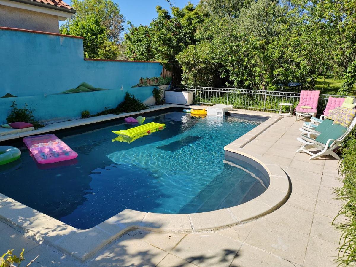 Appart Independant, 1 Lit Deux Personnes Et 1 Appoint Piscine Jardin Direct Gare Aeroport Et Jardin 툴루즈 외부 사진
